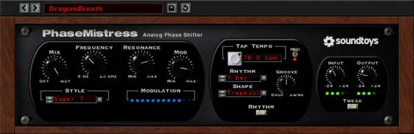 De Mistress van Soundtoys